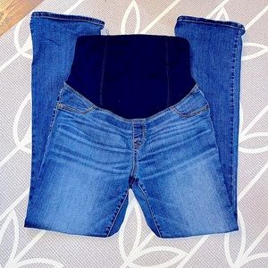 Like New Isabel Size 8 Skinny Boot Maternity Jeans